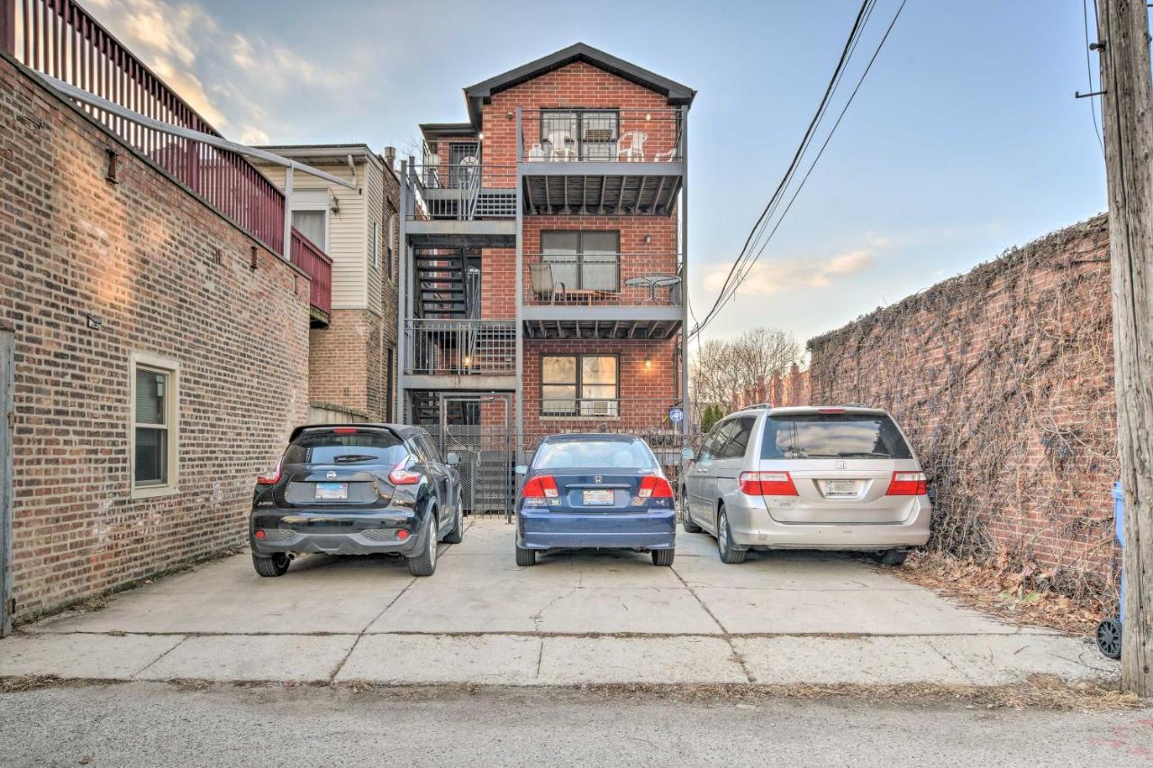 Chicago Condo With Balcony Walk To Cta Stations! 外观 照片