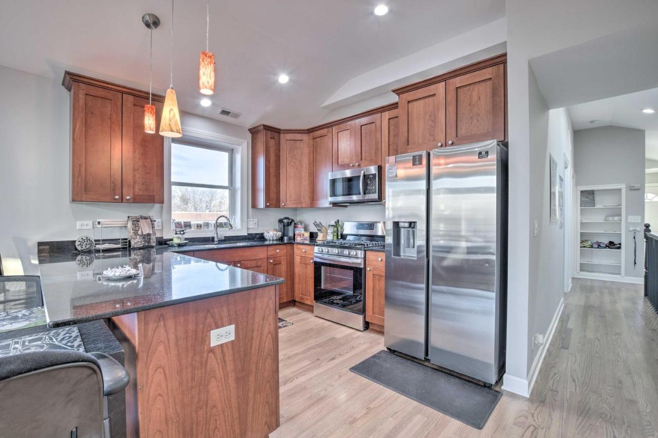 Chicago Condo With Balcony Walk To Cta Stations! 外观 照片