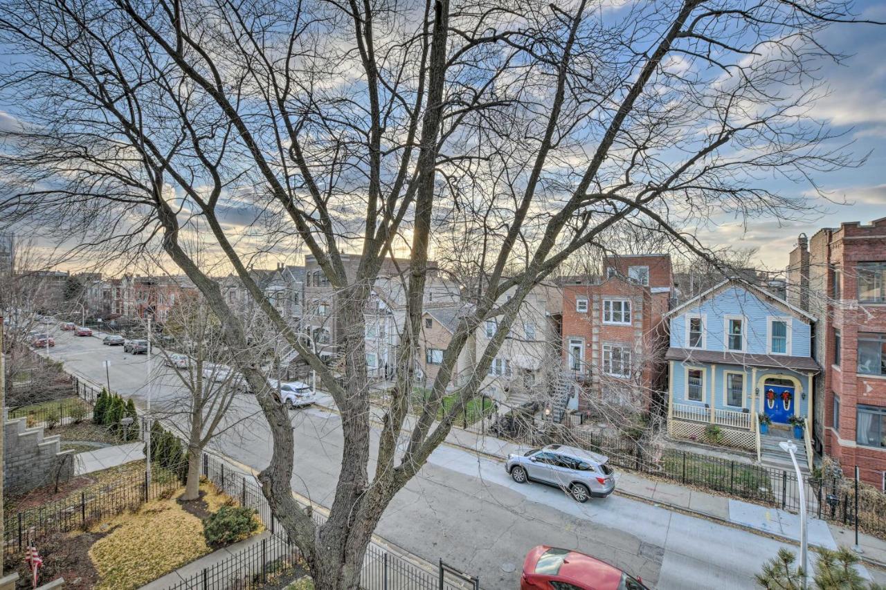 Chicago Condo With Balcony Walk To Cta Stations! 外观 照片